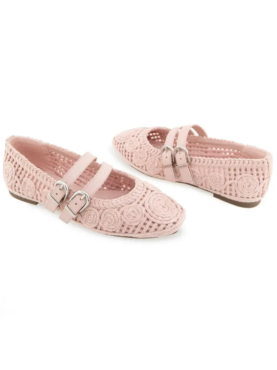 Женские балетки Malibu Mary-Jane Kenneth Cole Reaction — изображение 8 из 8, розовый