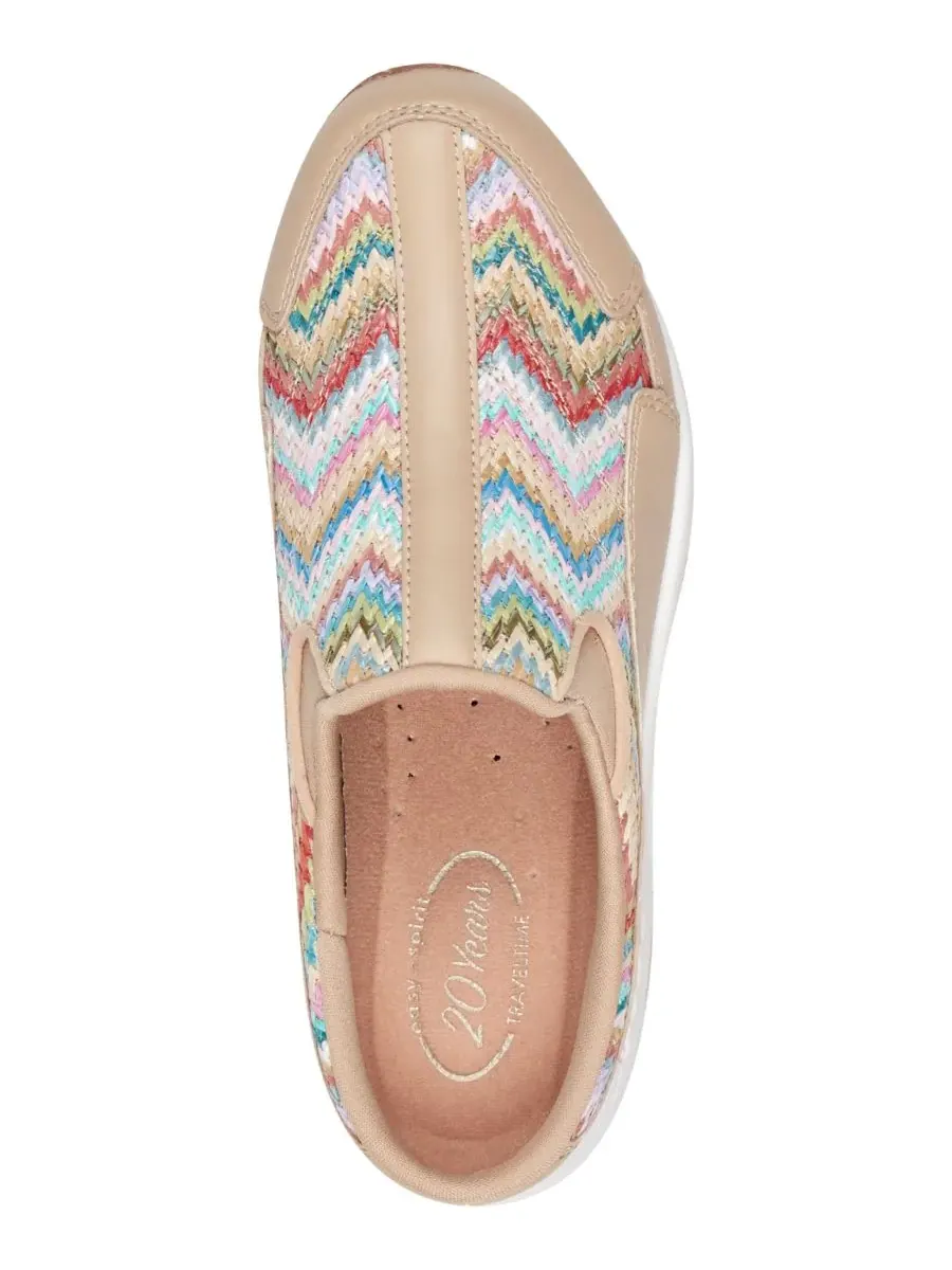 Женские мюли Traveltime Slip-On Edition, выпущенные к 20-летию бренда Easy Spirit, светлый-natural — изображение 4 из 5