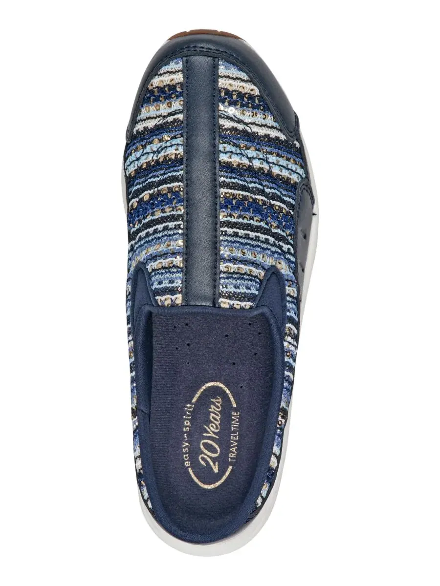 Женские мюли Traveltime Slip-On Edition, выпущенные к 20-летию бренда Easy Spirit — изображение 4 из 5, темный синий