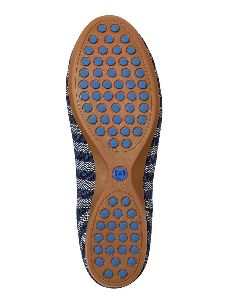 Женские повседневные балетки с круглым носком Rothy's, Harbor Cabana Stripe — изображение 3 из 5