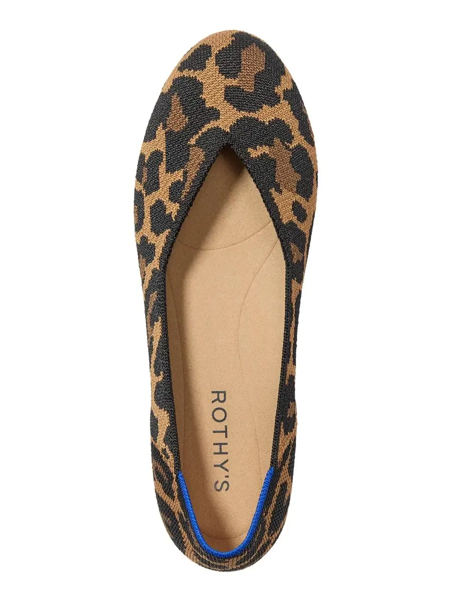 Женские повседневные балетки с круглым носком Rothy's, Sable Spot — изображение 2 из 5