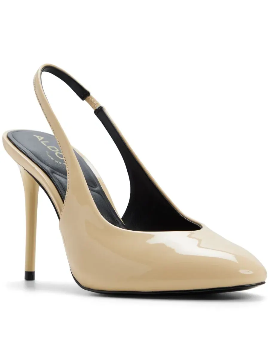 Туфли-лодочки Annalore с закрытым мысом и ремешком на пятке ALDO — изображение 1 из 5, светлый желтый