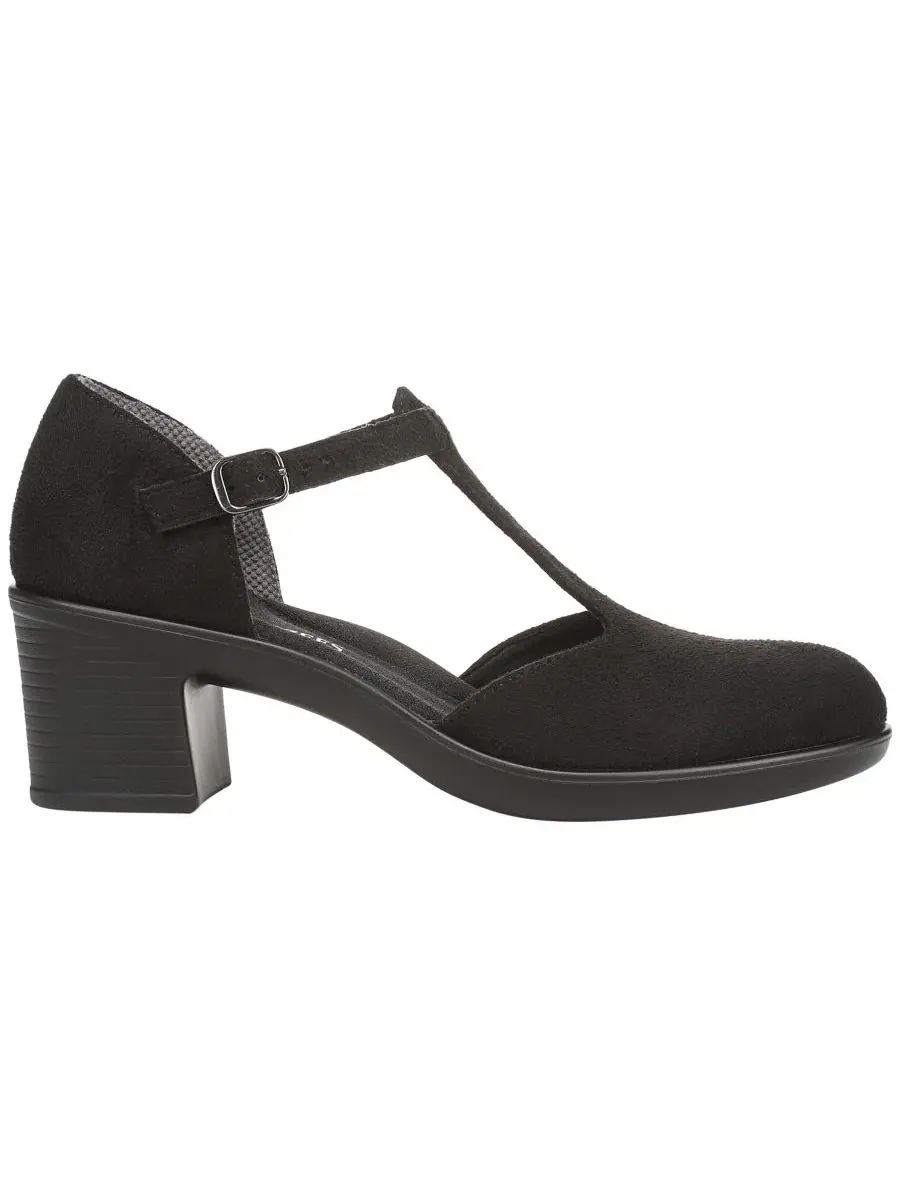 Женские туфли-лодочки Lady Round Toe на каблуке LifeStride — изображение 2 из 5, черный