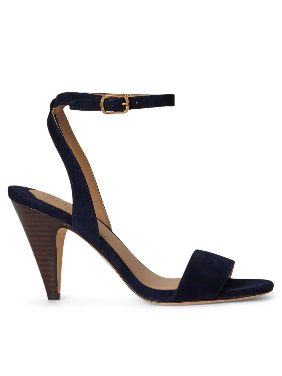 Босоножки Gracy Buckle Sandals Lauren Ralph Lauren — изображение 2 из 4, темно-синий