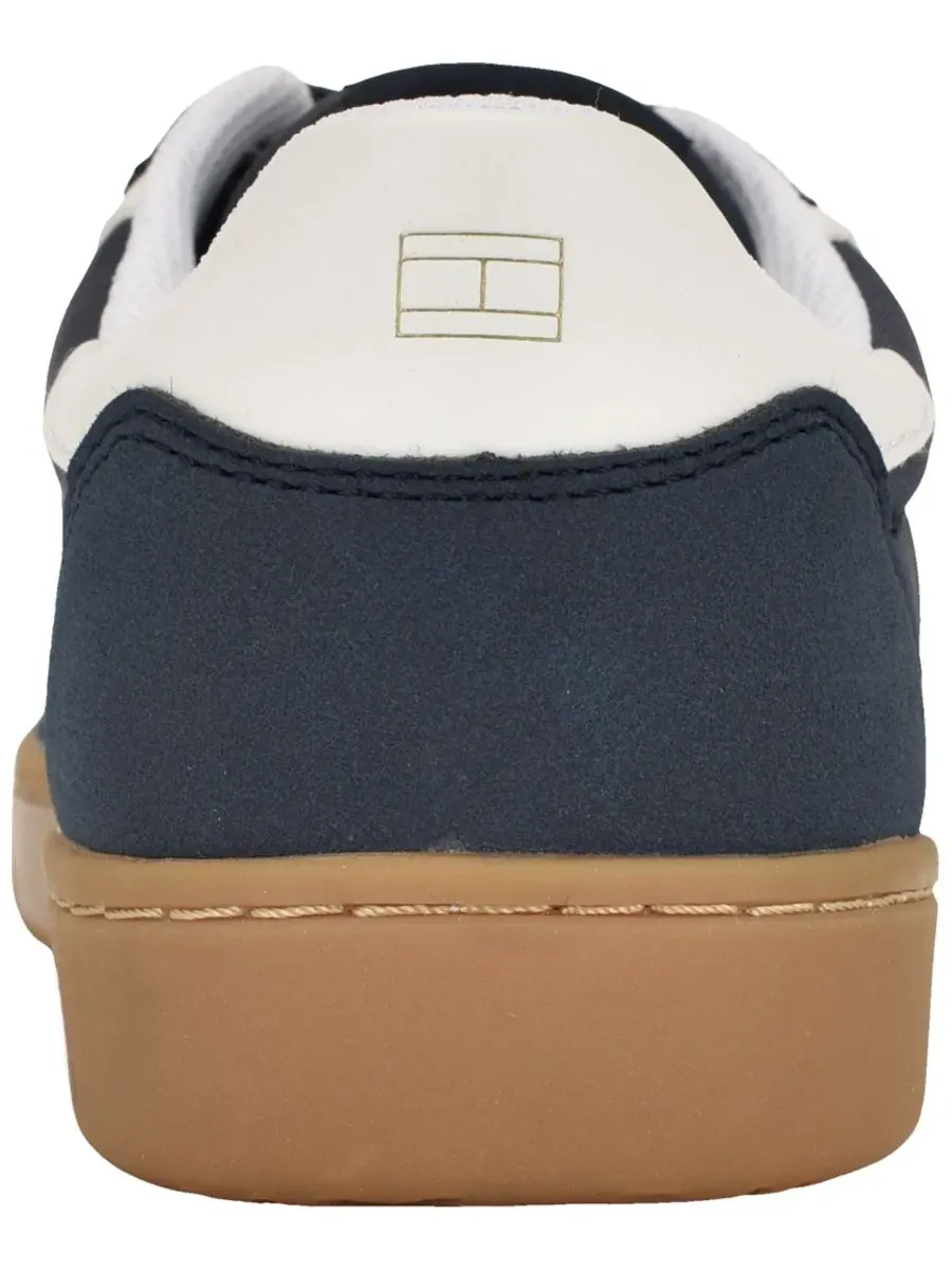 Кроссовки с кружевной шнуровкой Madelin Lace-Up T-Toe Tommy Hilfiger — изображение 3 из 5, темный синий/белый
