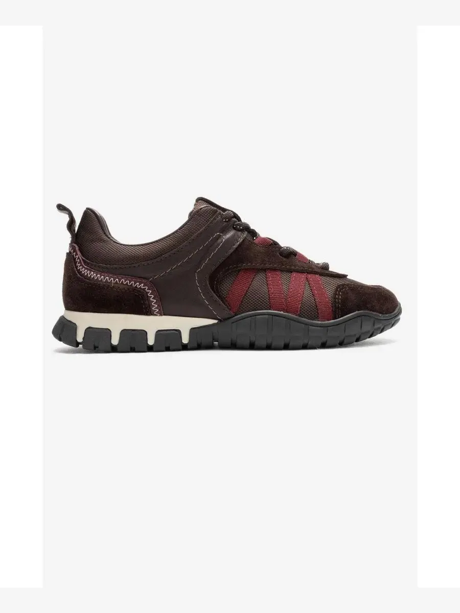 Кроссовки женские Fiera Leather Mesh Forever & Always Shoes — изображение 2 из 6, коричневый