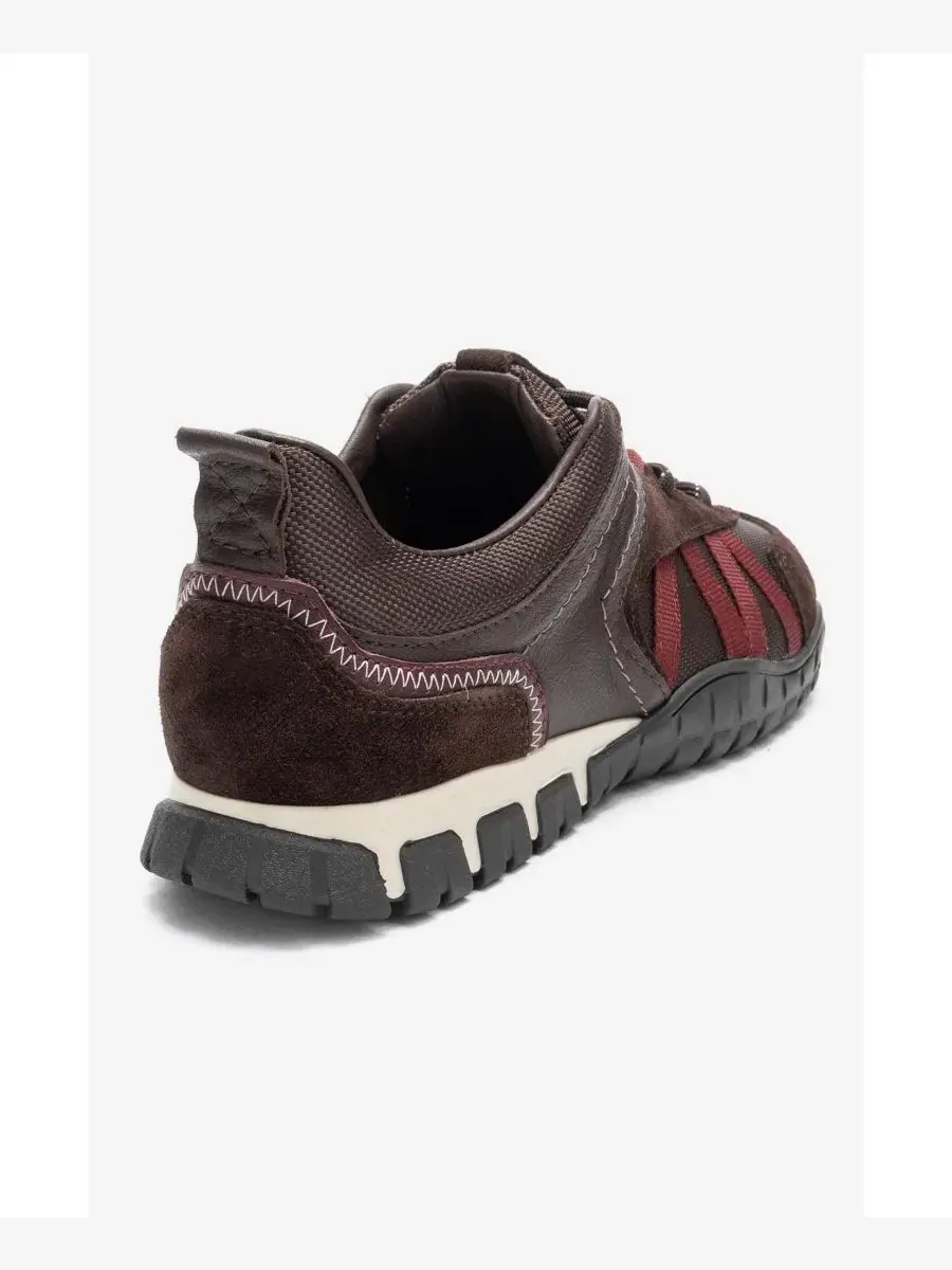 Кроссовки женские Fiera Leather Mesh Forever & Always Shoes — изображение 3 из 6, коричневый