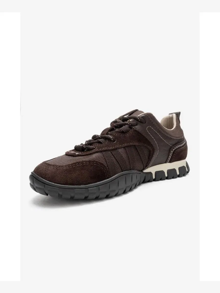 Кроссовки женские с кожаным верхом и сеткой Fiera Forever & Always Shoes — изображение 6 из 6, корица