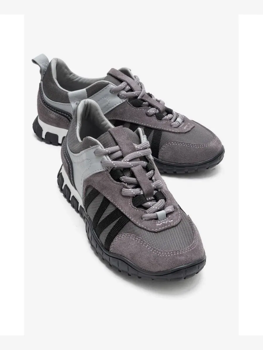 Кроссовки женские Fiera Leather Mesh Forever & Always Shoes — изображение 4 из 6, серый