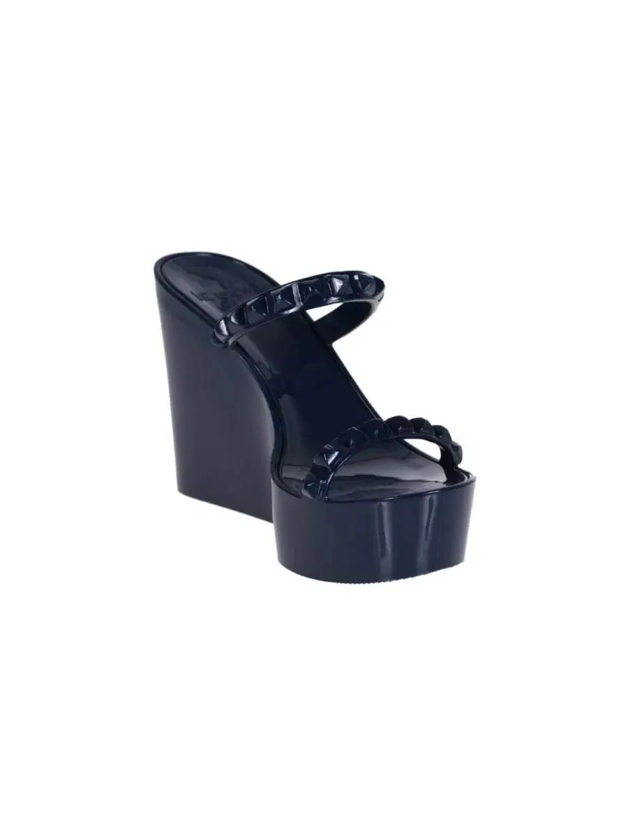 Туфли-лодочки на танкетке Tonino High Wedge CARMEN SOL — изображение 1 из 3, темно-синий
