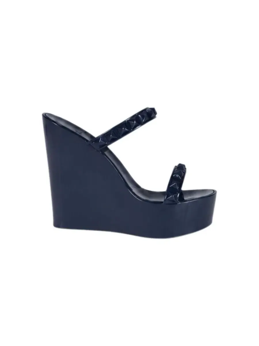 Туфли-лодочки на танкетке Tonino High Wedge CARMEN SOL — изображение 2 из 3, темно-синий