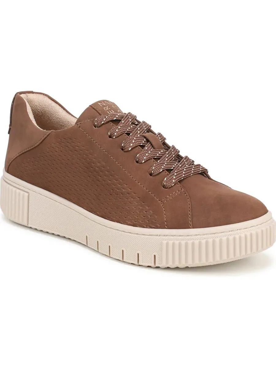 Женские кроссовки Turner Lace-Up Round Toe Naturalizer — изображение 1 из 5, коричневый