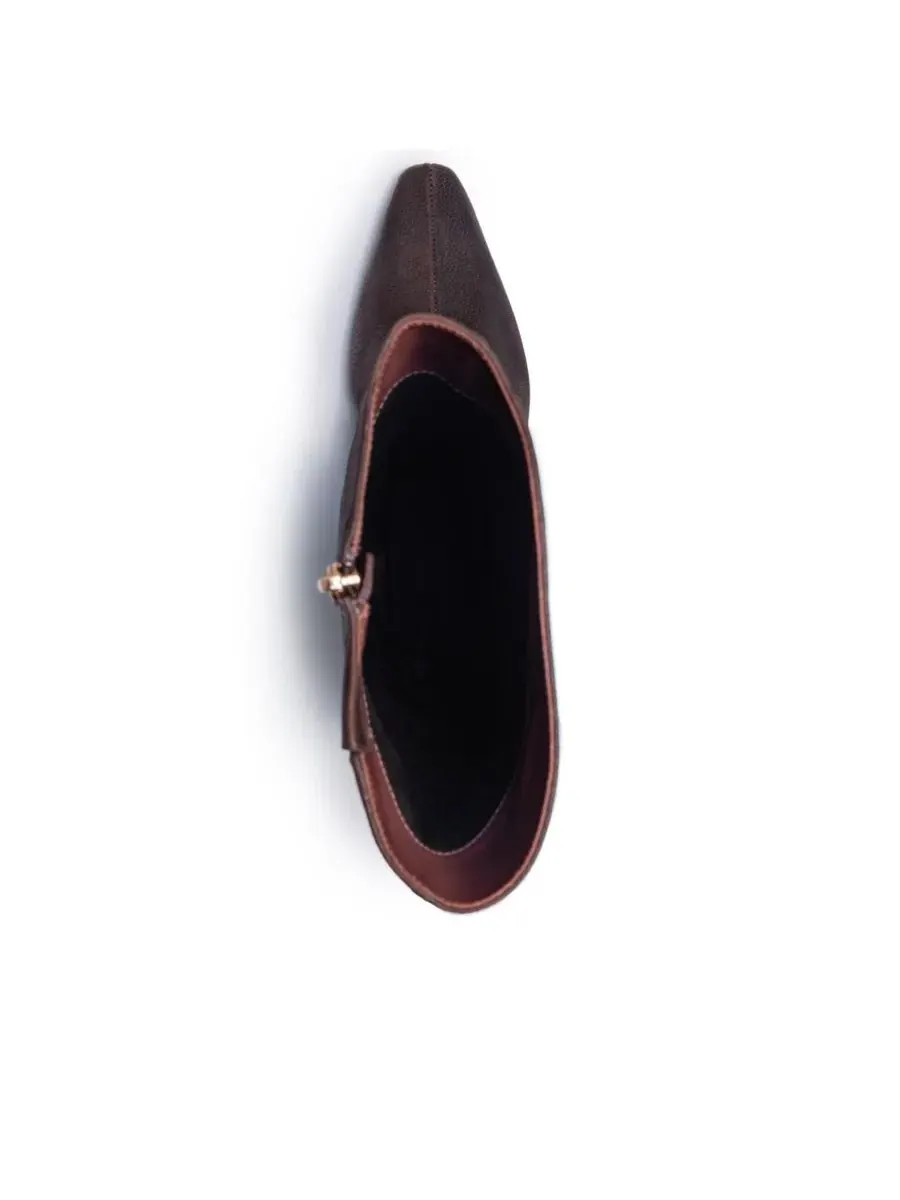 Ботинки на высоком каблуке Eliza Bernardo Footwear — изображение 3 из 5, коричневый