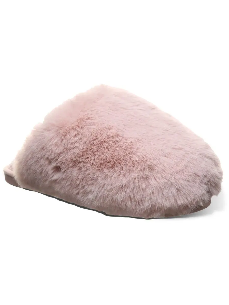 Тапочки-слипперы с искусственным мехом Silkie BEARPAW — изображение 1 из 8, пудровый розовый
