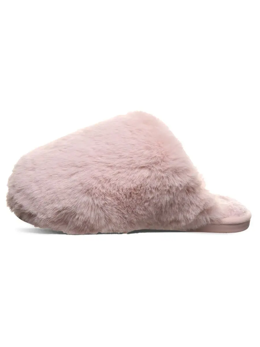 Тапочки-слипперы с искусственным мехом Silkie BEARPAW — изображение 6 из 8, пудровый розовый