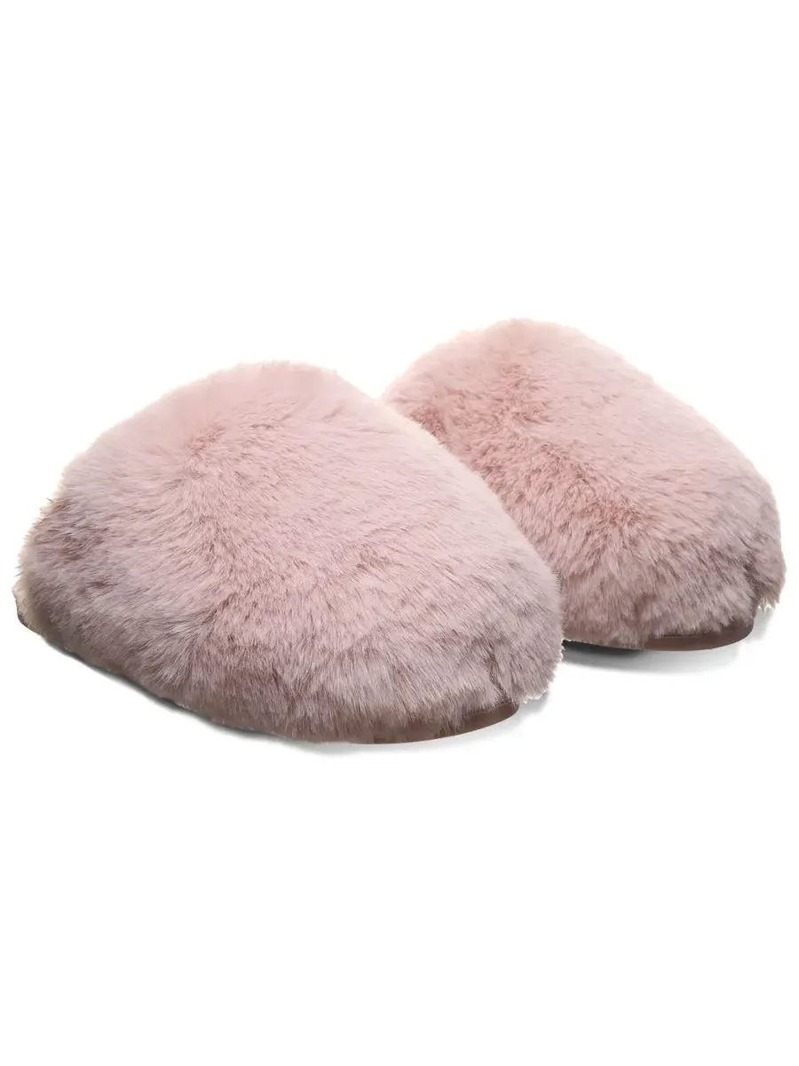Тапочки-слипперы с искусственным мехом Silkie BEARPAW — изображение 7 из 8, пудровый розовый