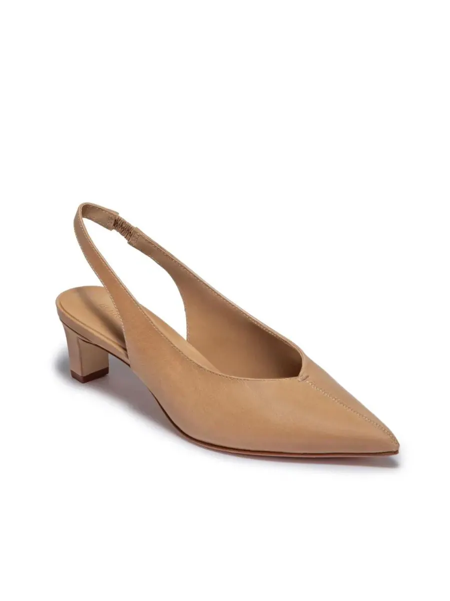 Туфли-лодочки с ремешком Maude Bernardo Footwear — изображение 2 из 4, дюна