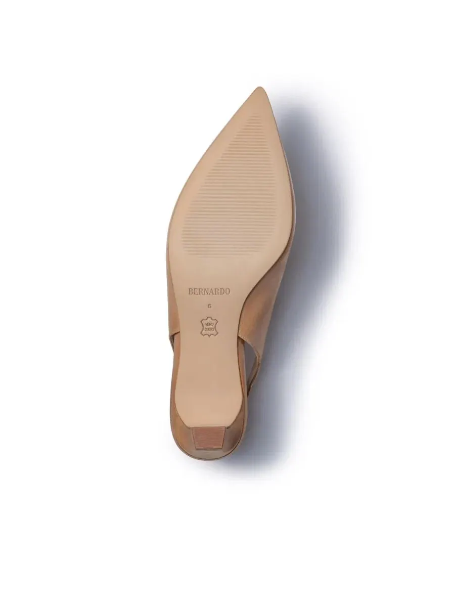 Туфли-лодочки с ремешком Maude Bernardo Footwear — изображение 4 из 4, дюна