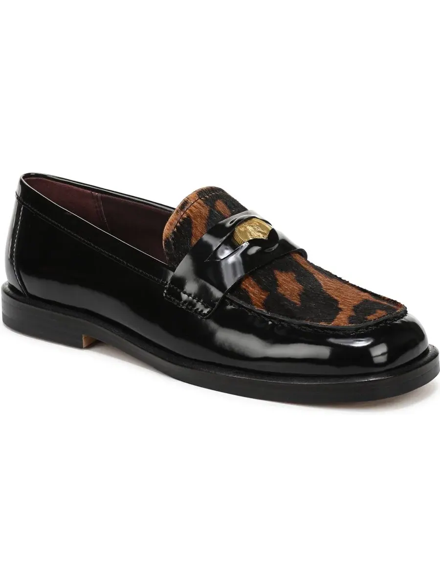 Женские лоферы Bessy Square Toe Franco Sarto — изображение 1 из 5, черный