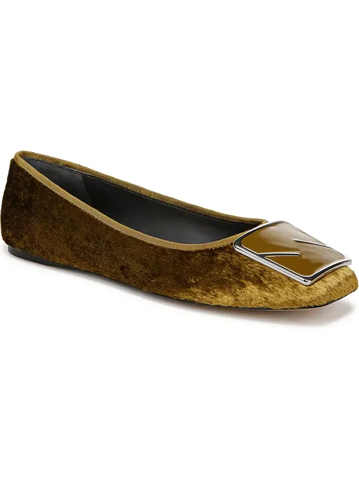 Женские балетки Flexa Amaya 3 с квадратным носком Franco Sarto — изображение 1 из 7, зеленый