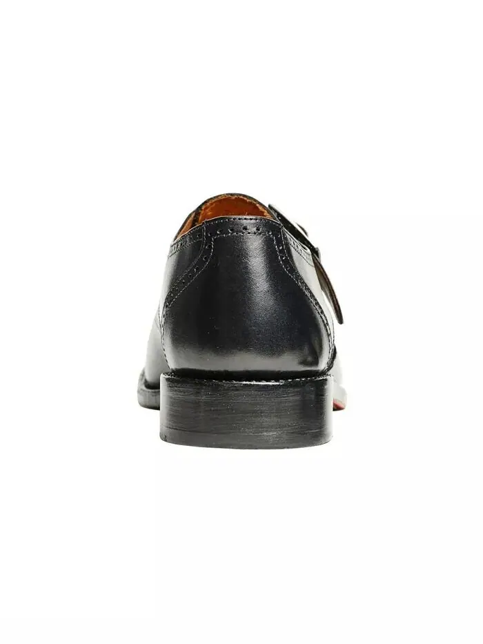 Мужские туфли Roosevelt III Single Monkstrap Wingtip Goodyear Anthony Veer — изображение 5 из 5, черный