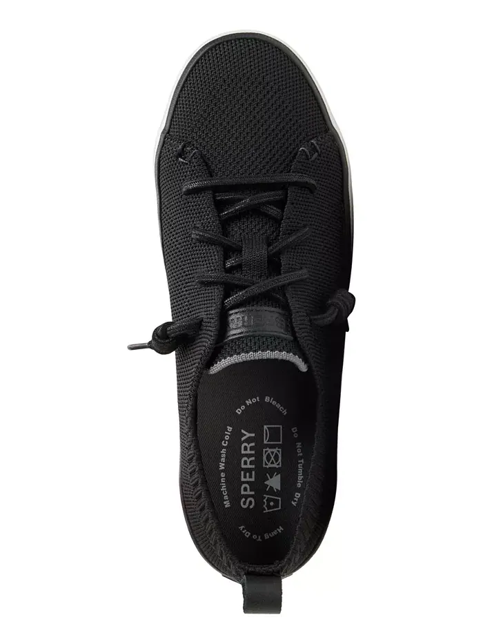 Женские кроссовки Crest Vibe Knit на шнуровке Sperry — изображение 4 из 5, черный