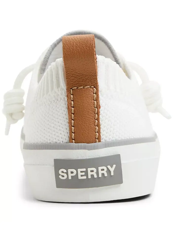Женские кроссовки Crest Vibe Knit на шнуровке Sperry — изображение 3 из 5, белый