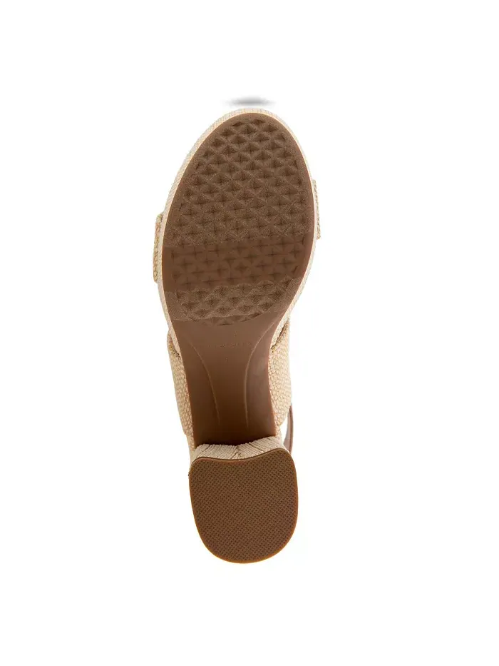 Женские сандалии на платформе Camilia с круглым носком Aerosoles — изображение 5 из 5, натуральный/бежевый