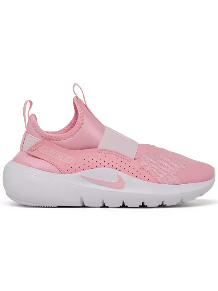 Детские беговые кроссовки Flex Runner 4 Slip-On от Finish Line для девочек Nike — изображение 2 из 6, розовый розовый