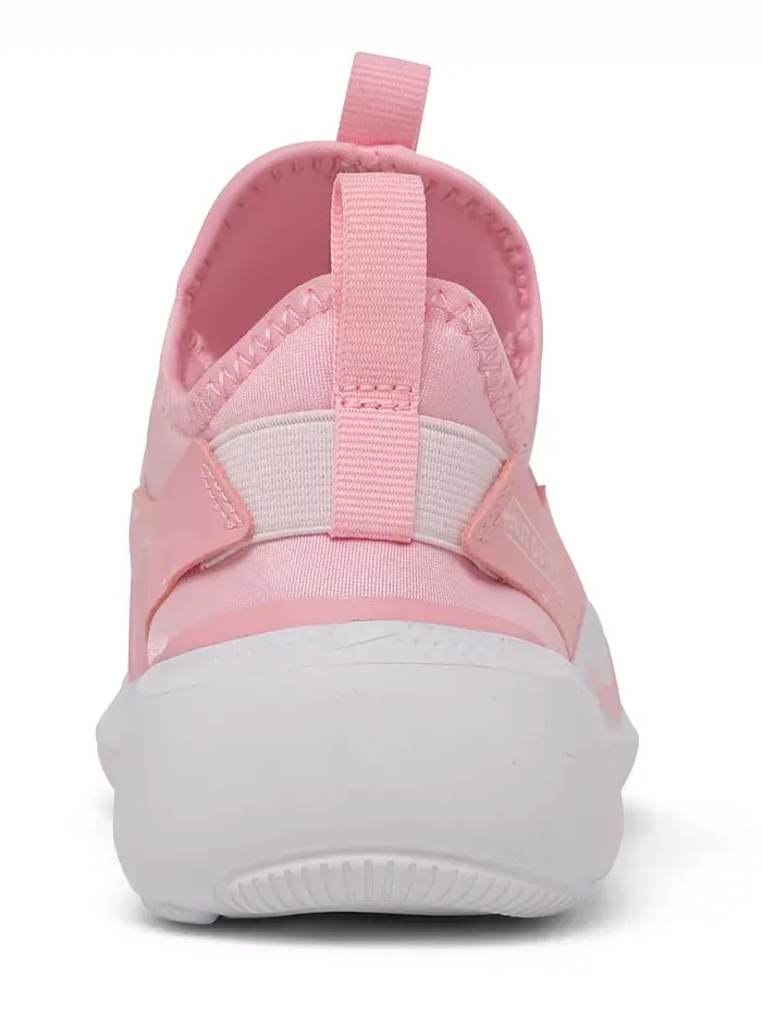 Детские беговые кроссовки Flex Runner 4 Slip-On от Finish Line для девочек Nike — изображение 4 из 6, розовый розовый