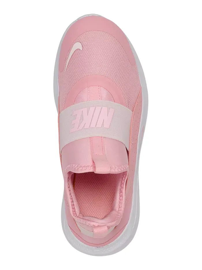 Детские беговые кроссовки Flex Runner 4 Slip-On от Finish Line для девочек Nike — изображение 5 из 6, розовый розовый
