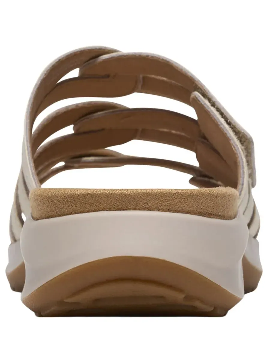 Сандалии женские Clarks Maelynn Abby, с круглым носком — изображение 3 из 7, кремовый