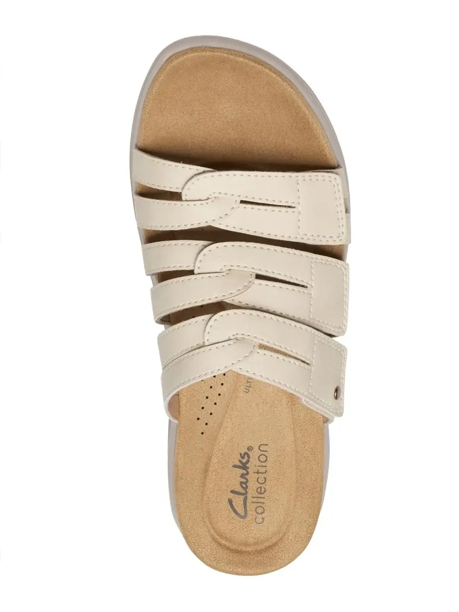 Сандалии женские Clarks Maelynn Abby, с круглым носком — изображение 4 из 7, кремовый