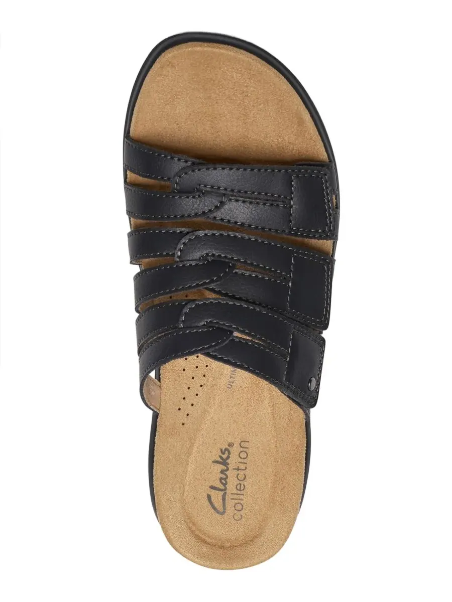 Сандалии женские Clarks Maelynn Abby, кожаные — изображение 4 из 7, черный