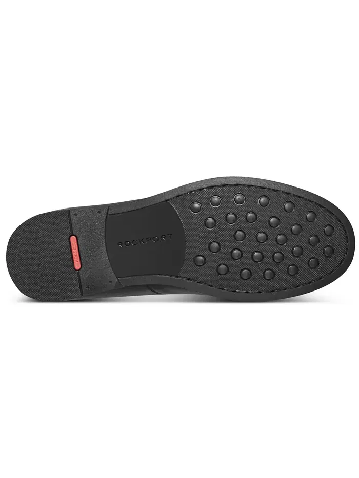 Мужские белые классические лоферы с пряжкой на подкладке Rockport — изображение 5 из 5, черный