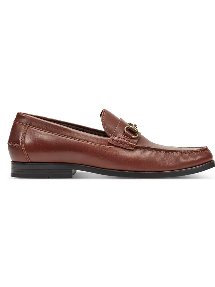 Мужские белые классические лоферы с пряжкой на подкладке Rockport — изображение 2 из 5, коричневый