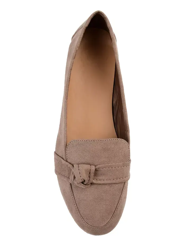 Женские балетки Marci Slip On Journee Collection — изображение 4 из 12, бежевый/бежевый