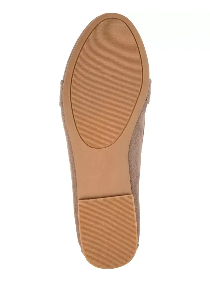 Женские балетки Marci Slip On Journee Collection — изображение 5 из 12, бежевый/бежевый