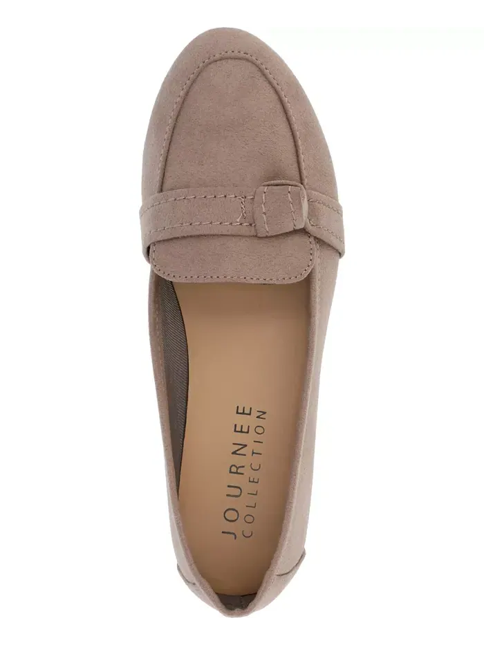 Женские балетки Marci Slip On Journee Collection — изображение 8 из 12, бежевый/бежевый