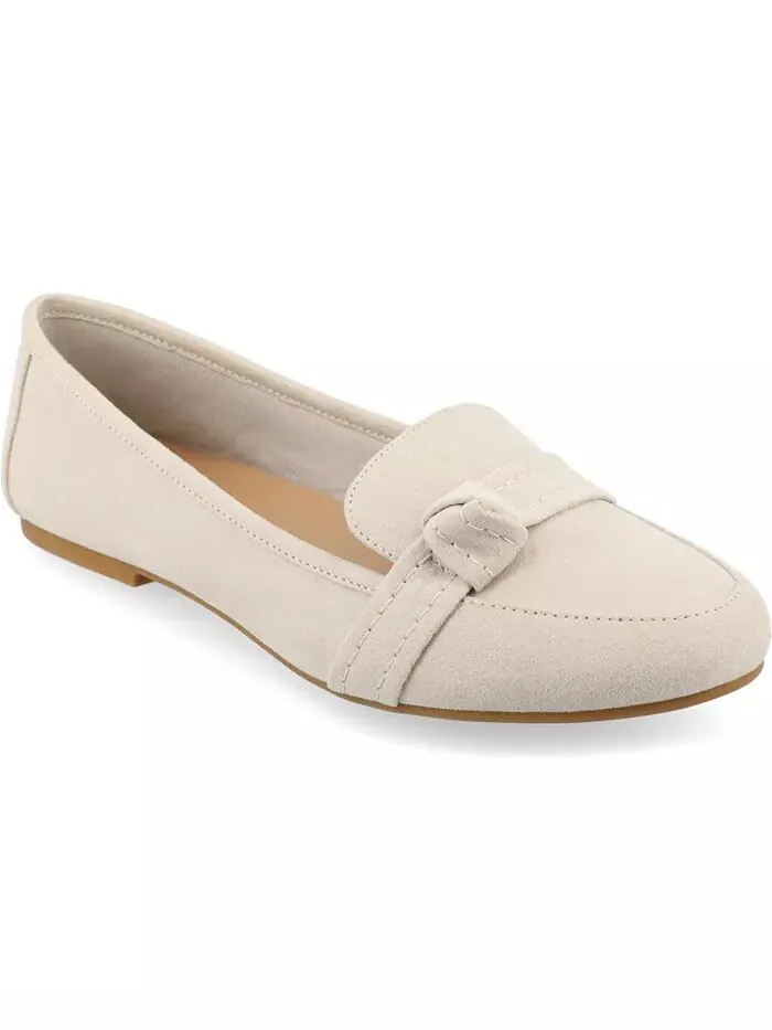 Женские туфли Marci Slip On Flats Journee Collection — изображение 1 из 10, кость