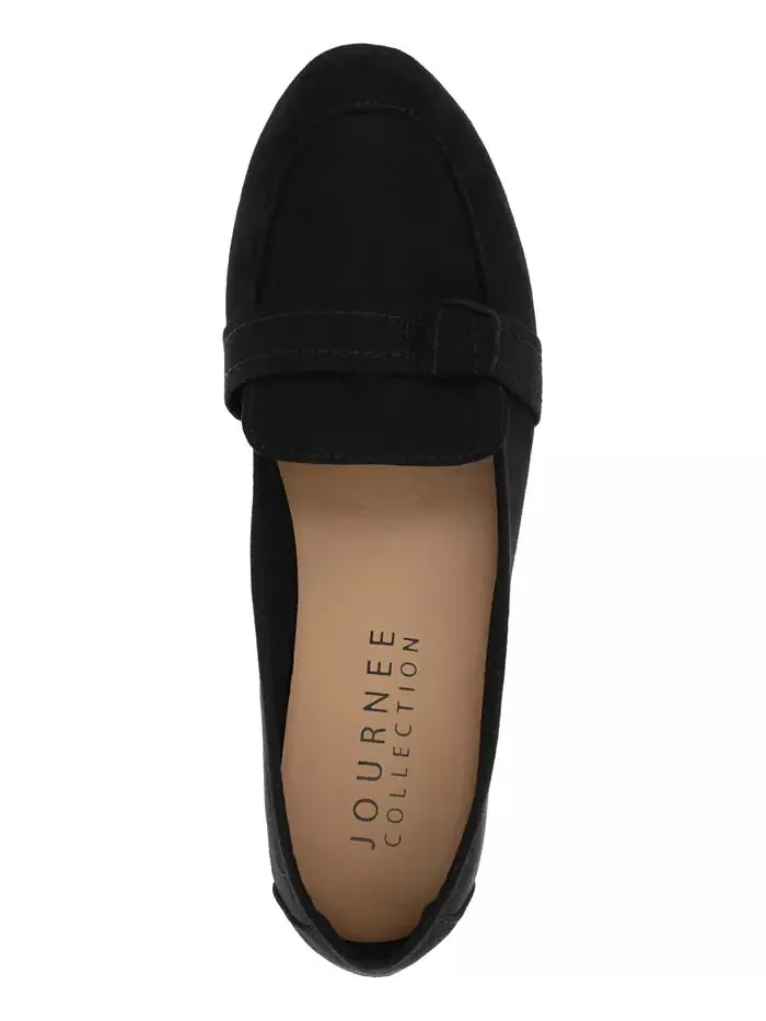 Женские туфли Marci Slip On Flats Journee Collection — изображение 8 из 15, черный