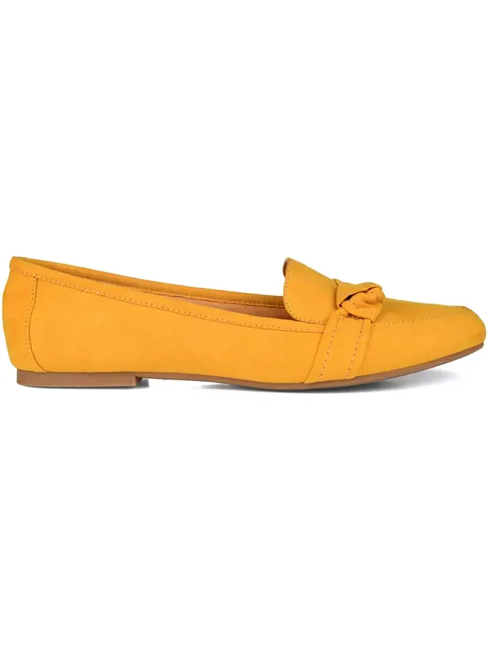 Женские балетки Marci Slip On Journee Collection — изображение 2 из 12, желтый