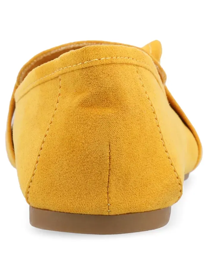 Женские балетки Marci Slip On Journee Collection — изображение 10 из 12, желтый