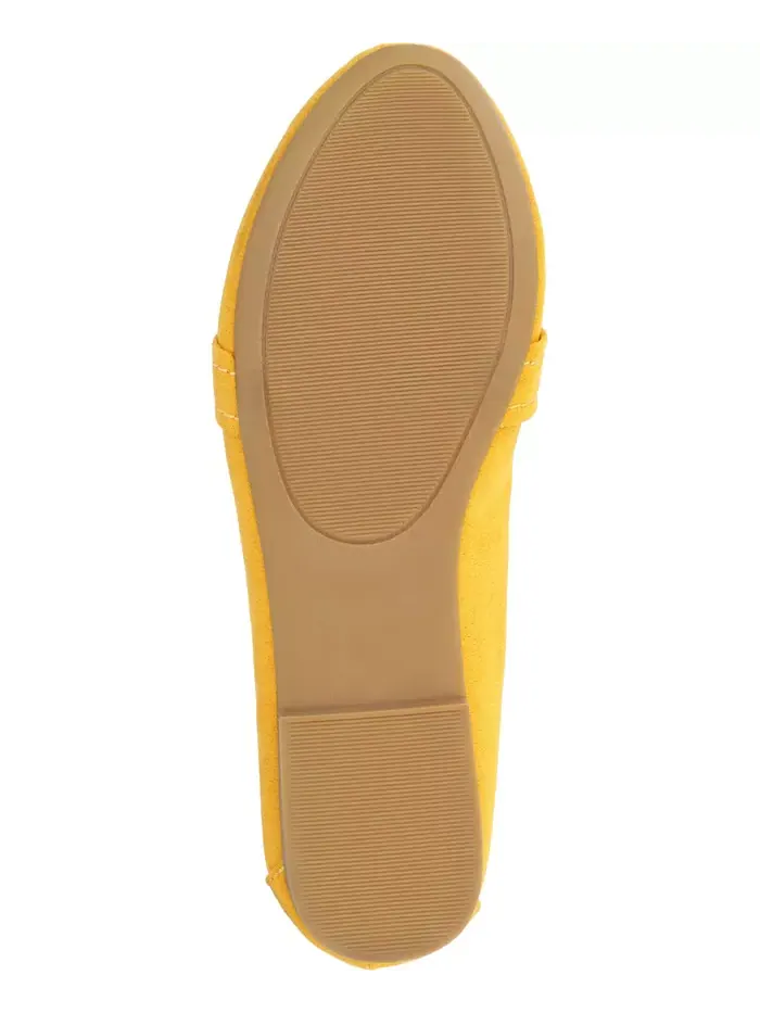 Женские балетки Marci Slip On Journee Collection — изображение 11 из 12, желтый