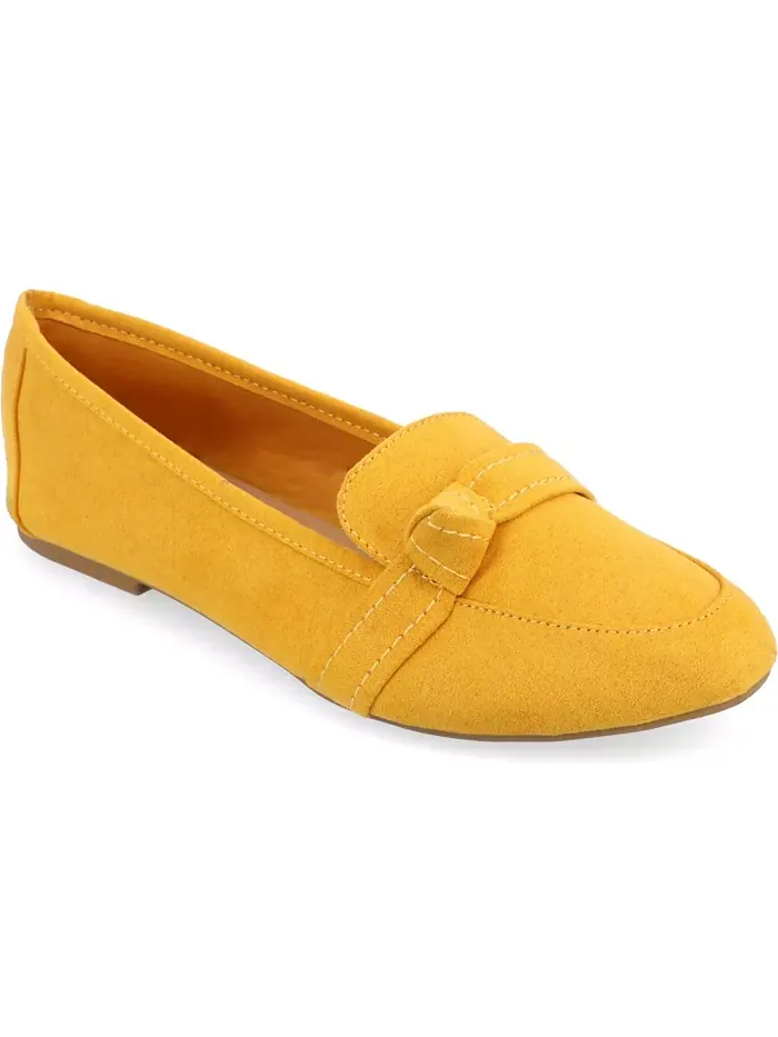 Женские балетки Marci Slip On Journee Collection — изображение 12 из 12, желтый