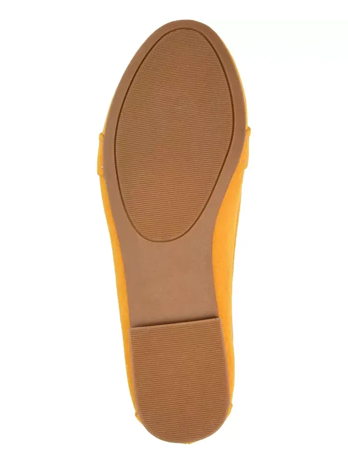 Женские балетки Marci Slip On Journee Collection — изображение 5 из 12, желтый