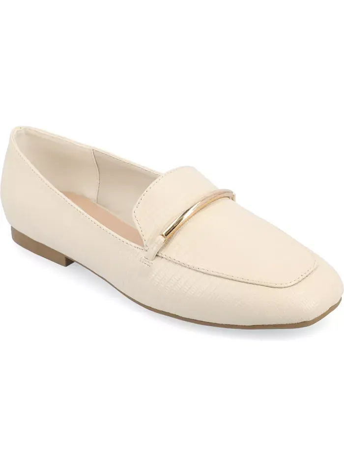 Женские лоферы Wrenn Slip On Journee Collection — изображение 1 из 9, слоновая кость/кремовый