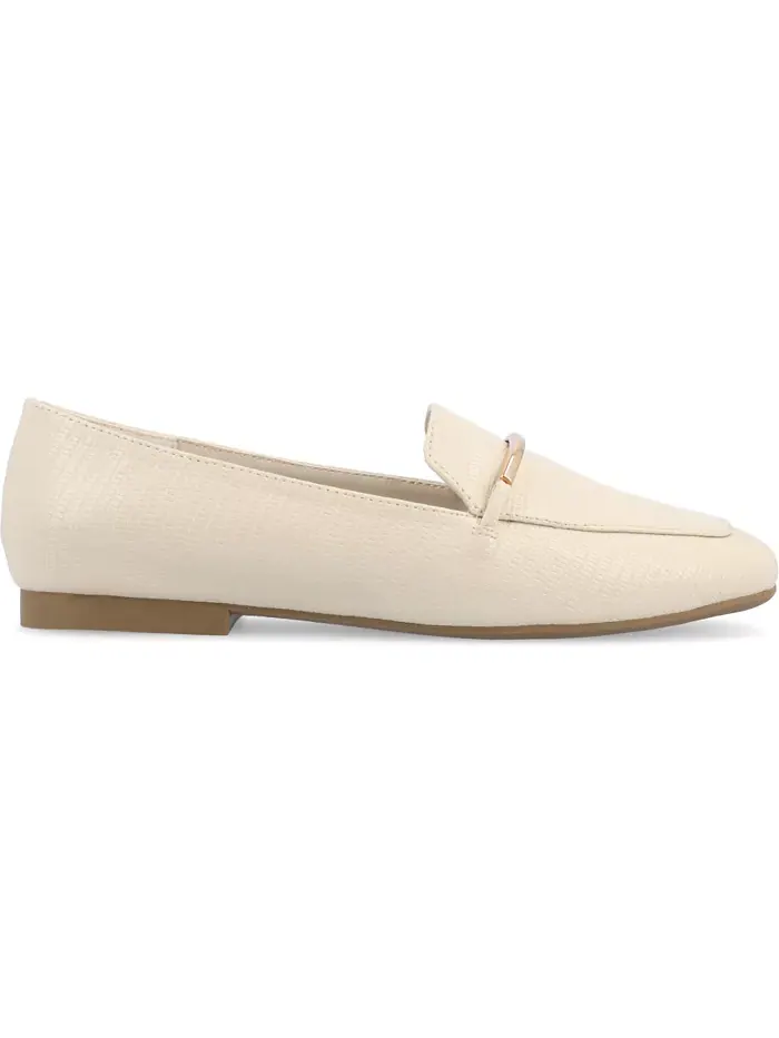 Женские лоферы Wrenn Slip On Journee Collection — изображение 2 из 9, слоновая кость/кремовый