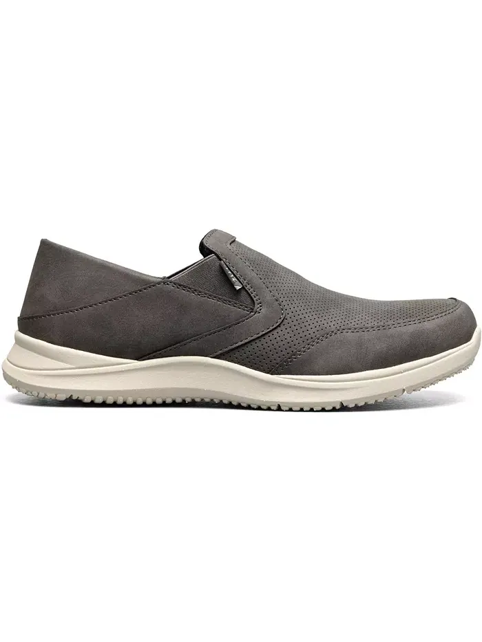 Мужские ботинки Conway Ez Moc Toe Slip On Nunn Bush — изображение 6 из 8, темно-серый