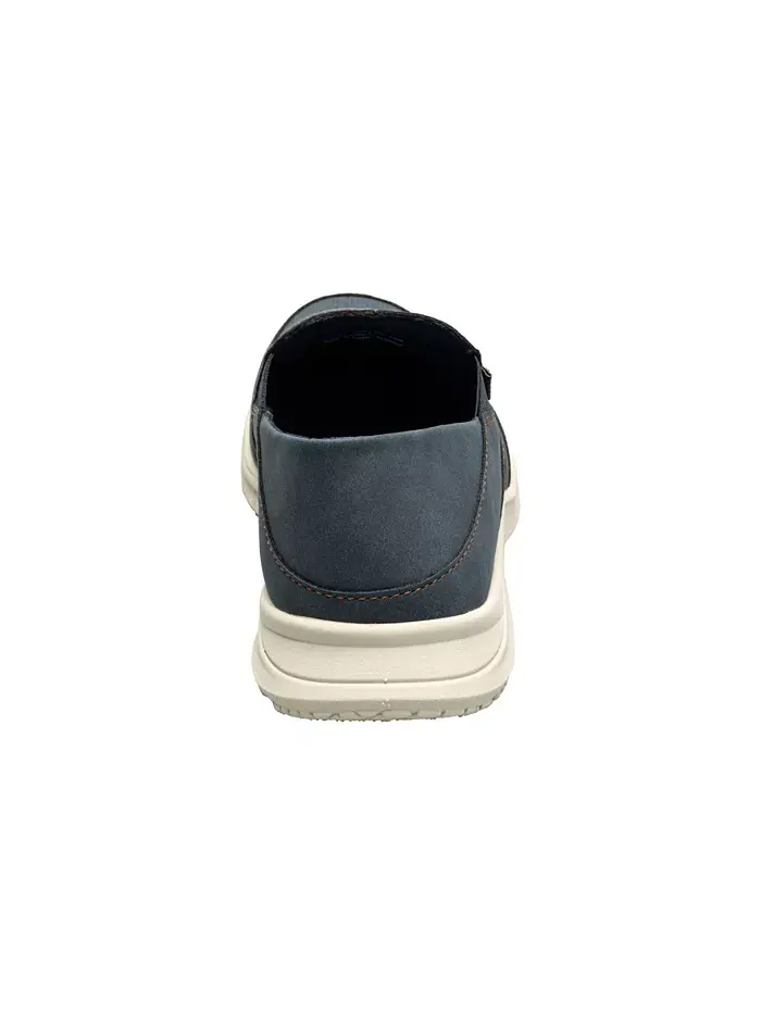 Мужские ботинки Conway Ez Moc Toe Slip On Nunn Bush — изображение 3 из 7, темно-синий мульти